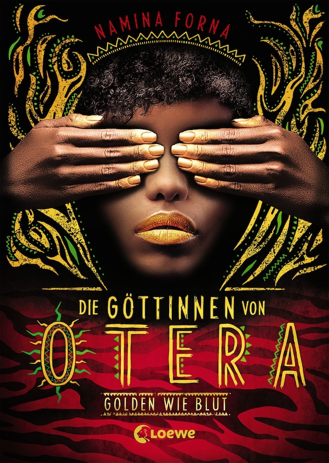 Kirjankansi teokselle Die Göttinnen von Otera (Band 1) - Golden wie Blut