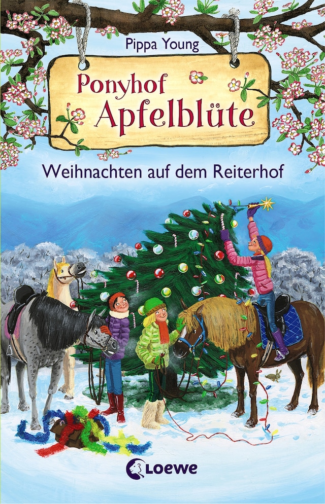 Book cover for Ponyhof Apfelblüte - Weihnachten auf dem Reiterhof