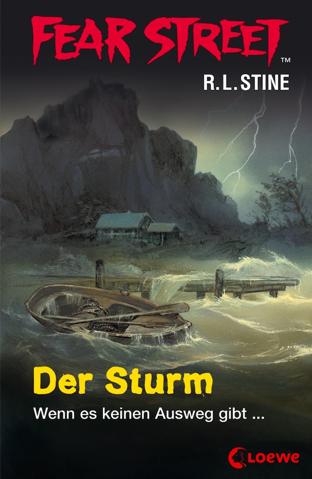 Book cover for Fear Street 55 - Der Sturm