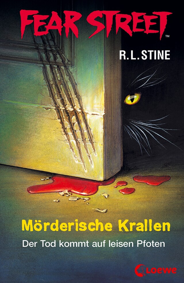 Book cover for Fear Street 50 - Mörderische Krallen