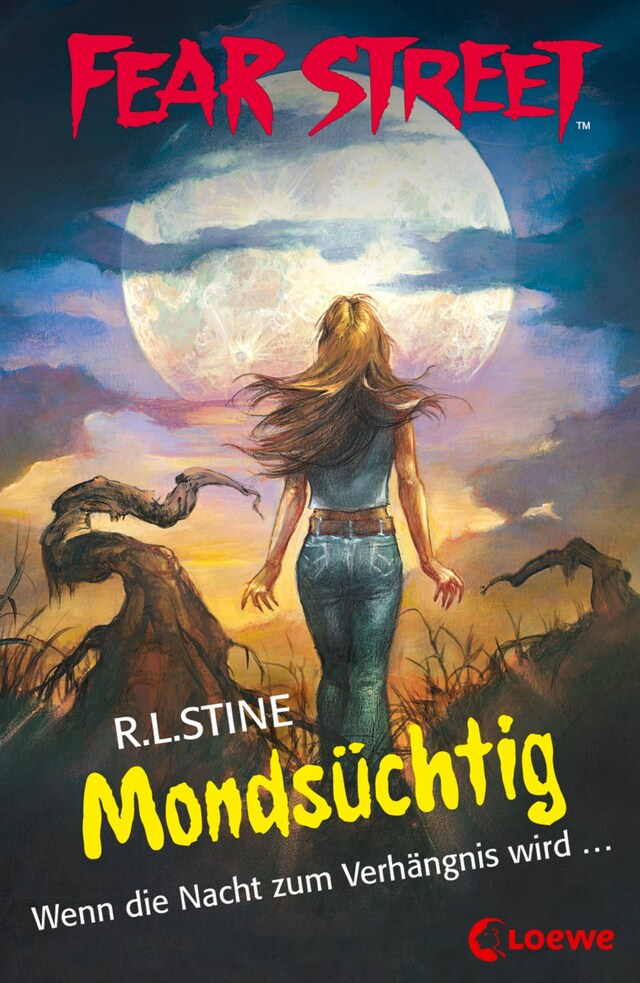 Book cover for Fear Street 57 - Mondsüchtig