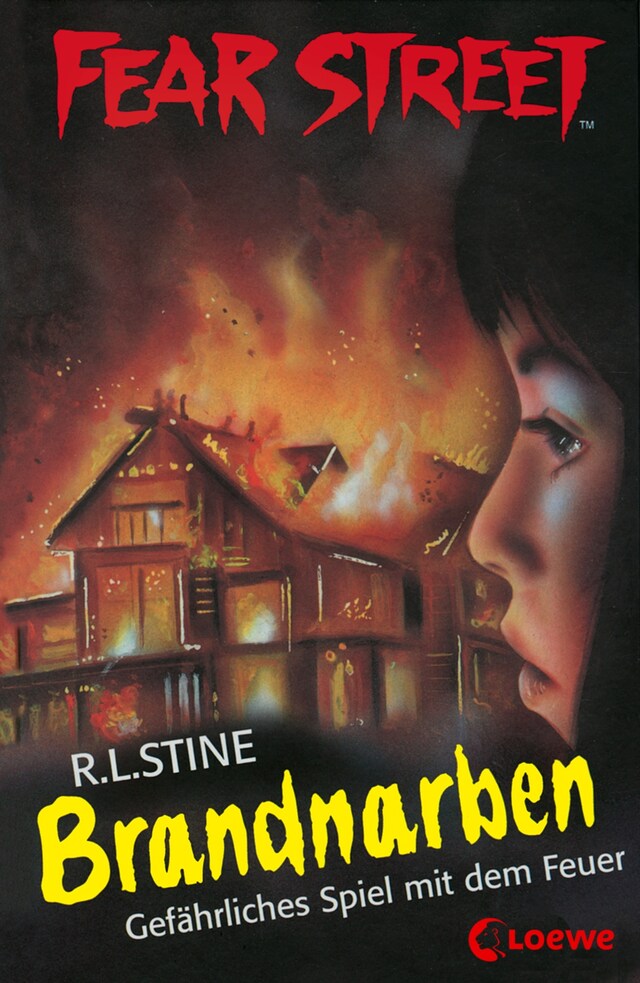 Kirjankansi teokselle Fear Street 38 - Brandnarben