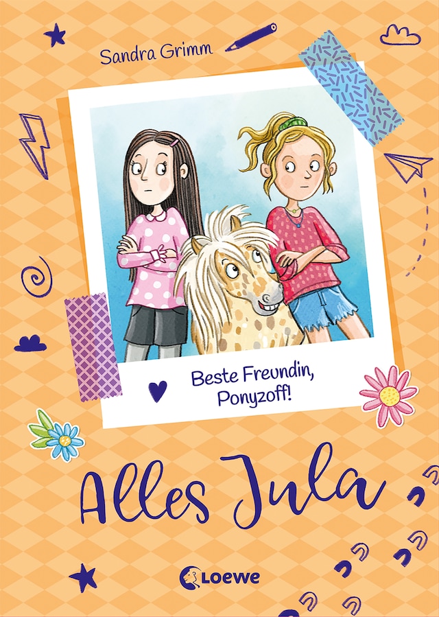Buchcover für Alles Jula (Band 4) - Beste Freundin, Ponyzoff!