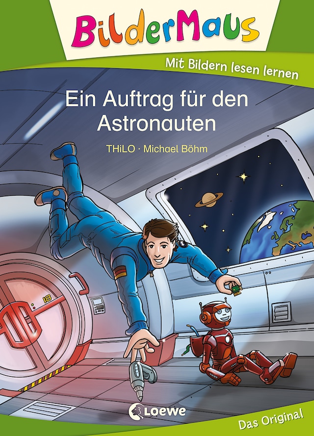 Boekomslag van Bildermaus - Ein Auftrag für den Astronauten