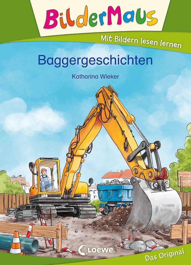Buchcover für Bildermaus - Baggergeschichten