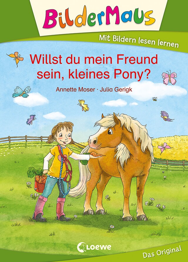 Portada de libro para Bildermaus - Willst du mein Freund sein, kleines Pony?