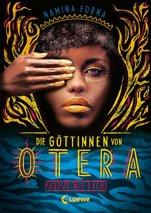 Buchcover für Die Göttinnen von Otera (Band 2) - Purpur wie Rache