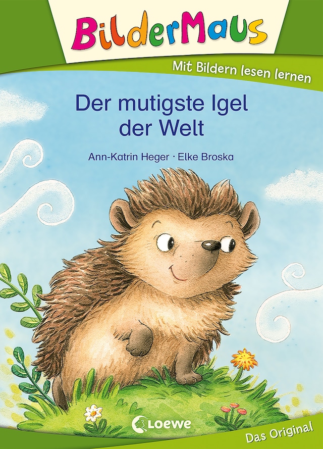 Book cover for Bildermaus - Der mutigste Igel der Welt