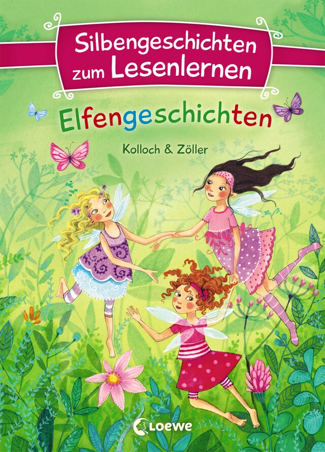 Book cover for Silbengeschichten zum Lesenlernen - Elfengeschichten