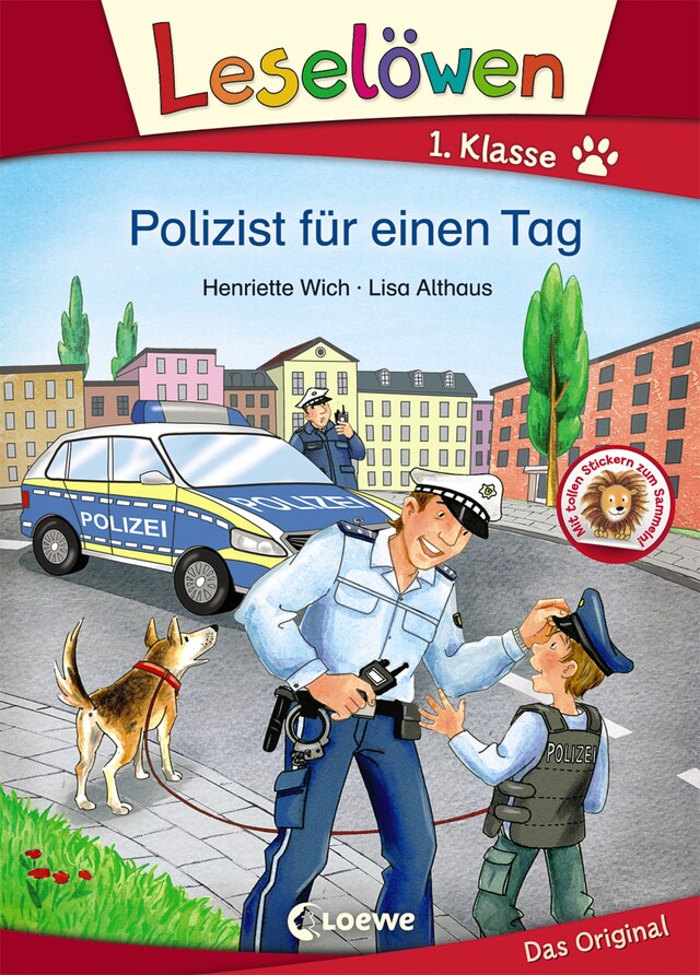 Copertina del libro per Leselöwen 1. Klasse - Polizist für einen Tag