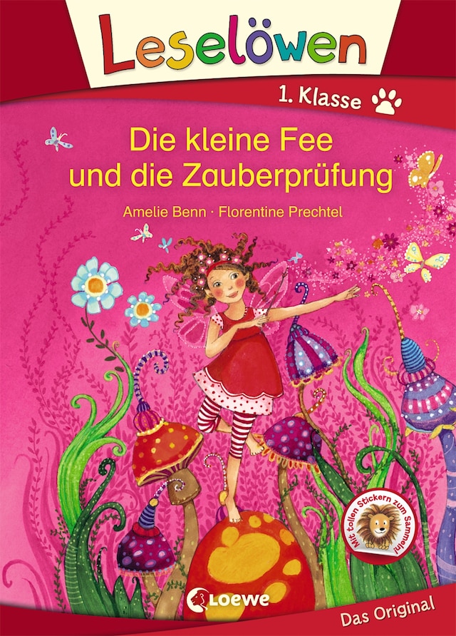 Book cover for Leselöwen 1. Klasse - Die kleine Fee und die Zauberprüfung