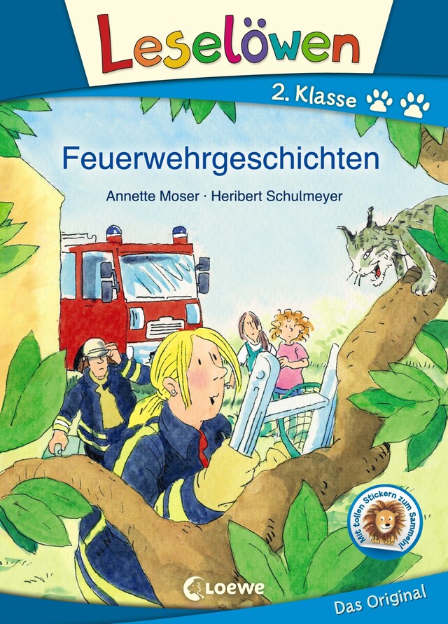 Copertina del libro per Leselöwen 2. Klasse - Feuerwehrgeschichten