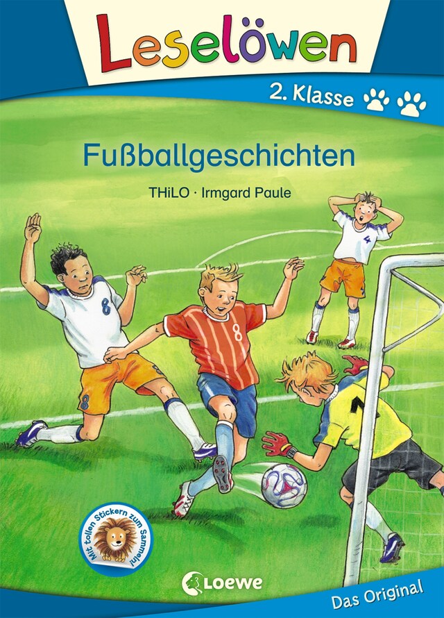 Book cover for Leselöwen 2. Klasse - Fußballgeschichten