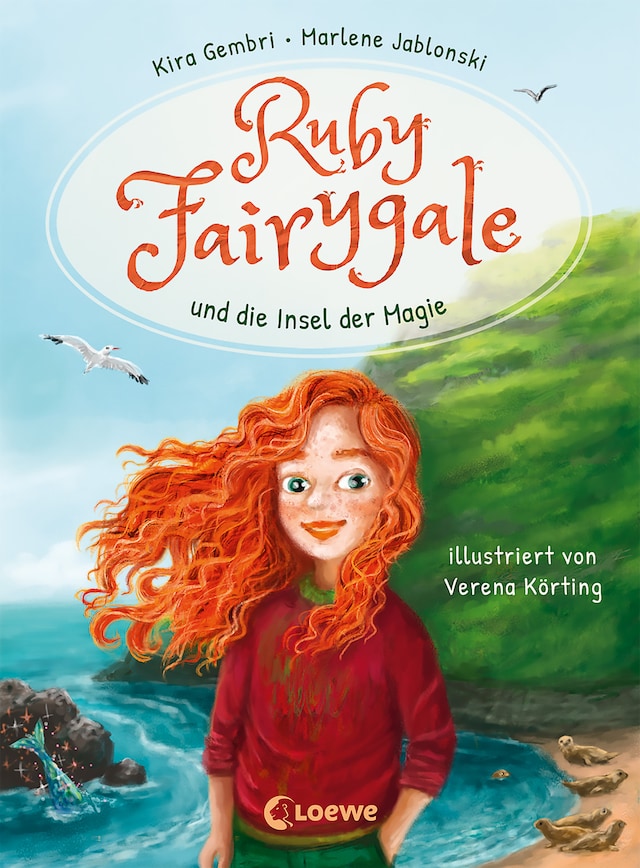 Bokomslag för Ruby Fairygale und die Insel der Magie (Erstlese-Reihe, Band 1)