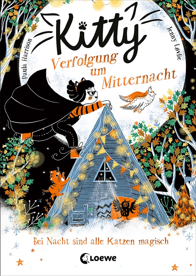 Book cover for Kitty (Band 4) - Verfolgung um Mitternacht