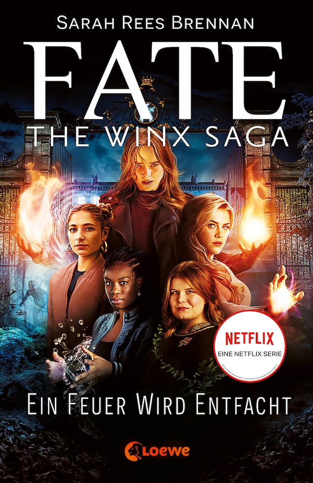 Book cover for Fate - The Winx Saga (Band 2) - Ein Feuer wird entfacht