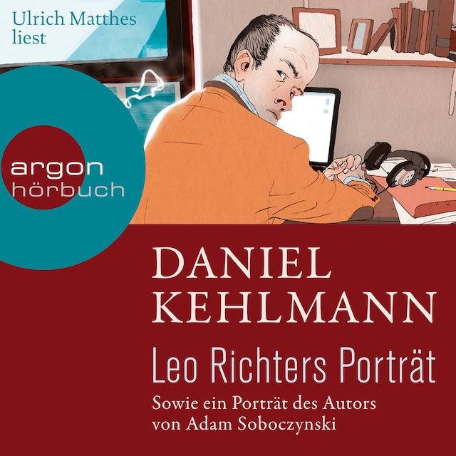 Kirjankansi teokselle Leo Richters Porträt - Sowie ein Porträt des Autors von Adam Soboczynski (Ungekürzte Lesung)