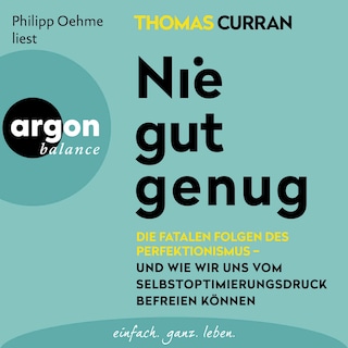 Nie gut genug als Hörbuch