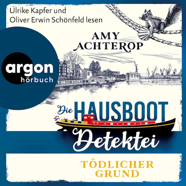 Boekomslag van Die Hausboot-Detektei - Tödlicher Grund - Kriminalroman - Die Hausboot-Detektei, Band 2 (Ungekürzte Lesung)