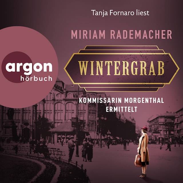 Book cover for Wintergrab - Kommissarin Morgenthal ermittelt - Historischer-Berlin-Krimi, Band 3 (Ungekürzte Lesung)