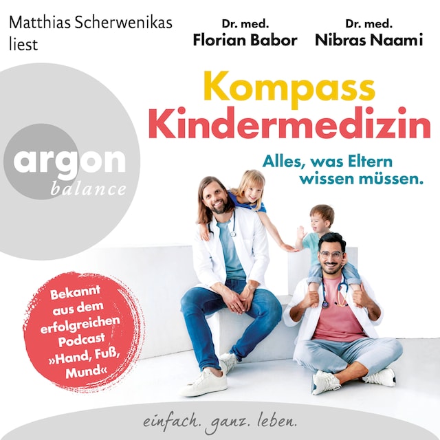 Couverture de livre pour Kompass Kindermedizin. Alles, was Eltern wissen müssen. (Ungekürzte Lesung)