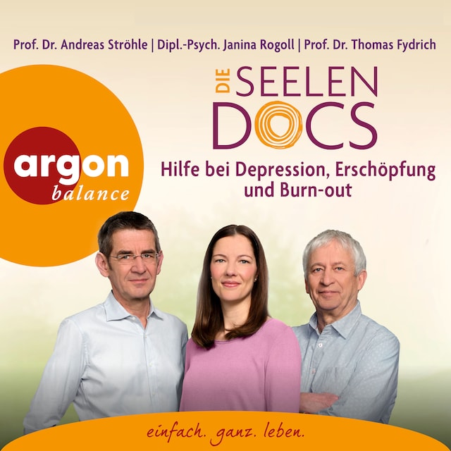 Book cover for Die Seelen-Docs - Hilfe bei Depression, Erschöpfung und Burn-out (Ungekürzte Lesung)