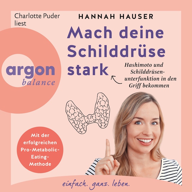 Portada de libro para Mach deine Schilddrüse stark - Wie du Hashimoto und Schilddrüsenunterfunktion in den Griff bekommst (Ungekürzte Lesung)