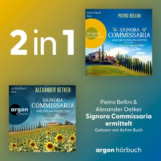 Signora Commissaria ermittelt - Giulia Ferrari ermittelt - Die dunklen Geister & Der lachende Tod, Band 1 (Ungekürzte Lesung) als Hörbuch
