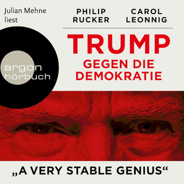 Portada de libro para Trump gegen die Demokratie - "A Very Stable Genius" (Ungekürzte Lesung)