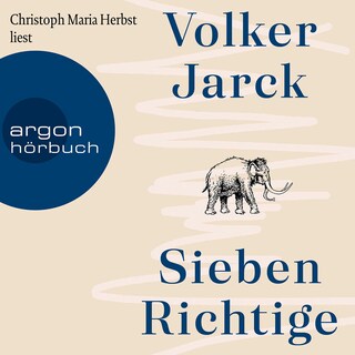Sieben Richtige als Hörbuch