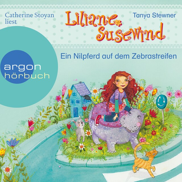 Couverture de livre pour Ein Nilpferd auf dem Zebrastreifen - Liliane Susewind (Ungekürzte Lesung mit Musik)
