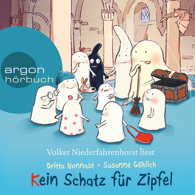 Okładka książki dla Kein Schatz für Zipfel - 10 kleine Burggespenster (Gekürzte Lesung)