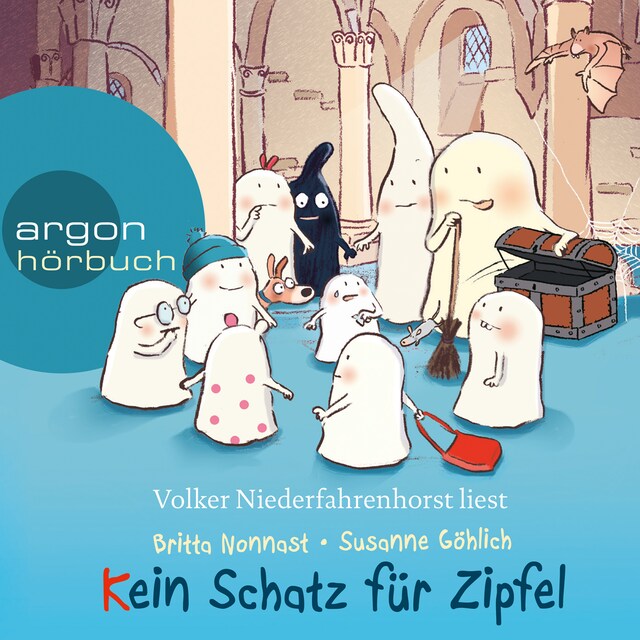 Copertina del libro per Kein Schatz für Zipfel - 10 kleine Burggespenster (Gekürzte Lesung)