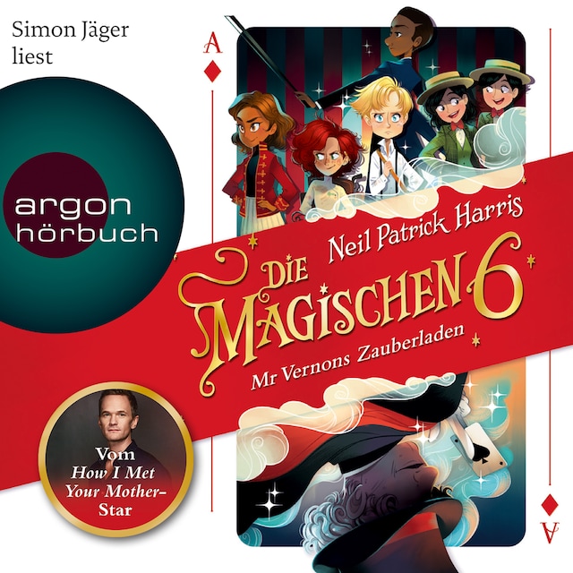 Boekomslag van Mr Vernons Zauberladen - Die magischen Sechs, Band 1 (Autorisierte Lesefassung)