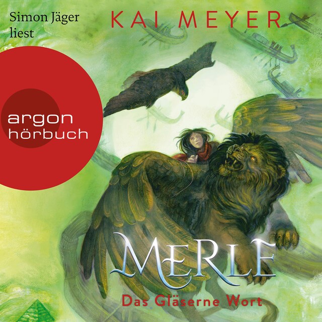 Couverture de livre pour Merle. Das Gläserne Wort - Merle-Zyklus, Band 3 (Ungekürzte Lesung)