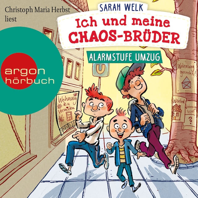 Book cover for Alarmstufe Umzug - Ich und meine Chaos-Brüder, Band 1 (Ungekürzte Lesung mit Musik)