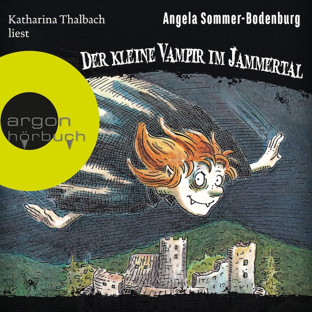 Kirjankansi teokselle Der kleine Vampir im Jammertal - Der kleine Vampir, Band 7 (Ungekürzte Lesung mit Musik)