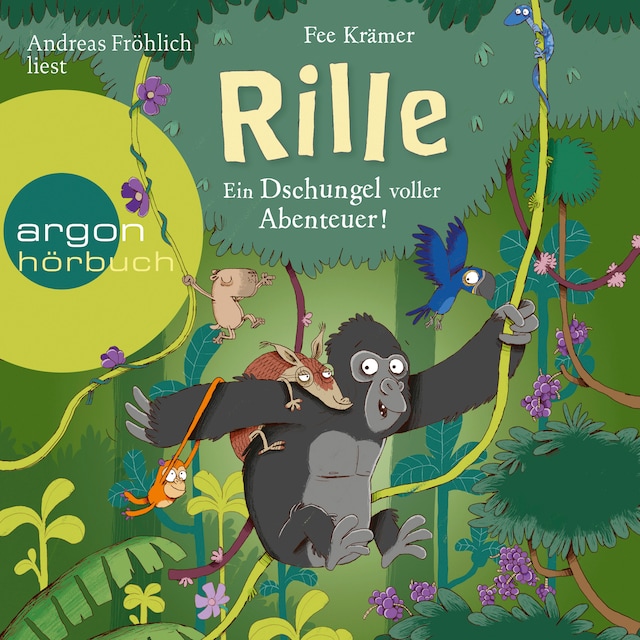 Couverture de livre pour Rille - Ein Dschungel voller Abenteuer! - Rille, Band 2 (Ungekürzt)