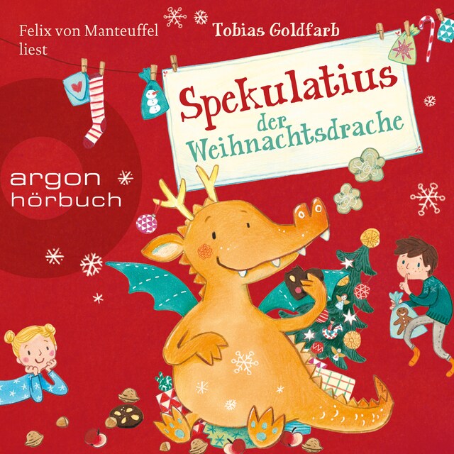 Couverture de livre pour Spekulatius der Weihnachtsdrache - Spekulatius, Band 1 (Ungekürzte Lesung)
