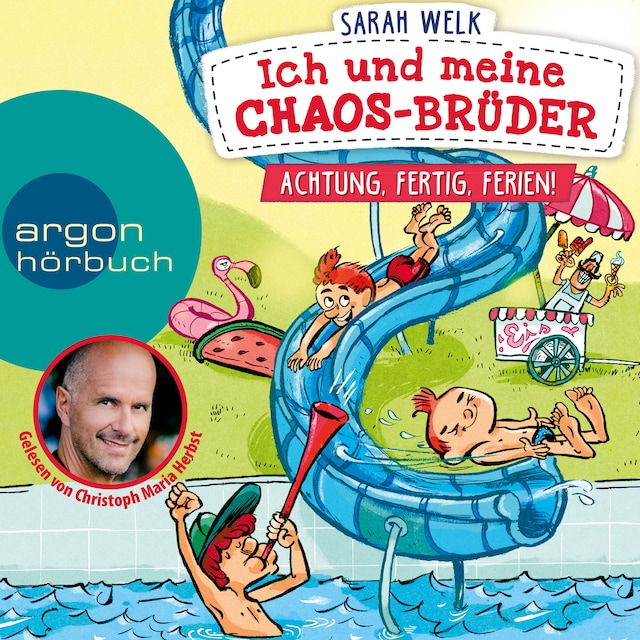 Copertina del libro per Achtung, fertig, Ferien! - Ich und meine Chaos-Brüder, Band 4 (Ungekürzte Lesung)