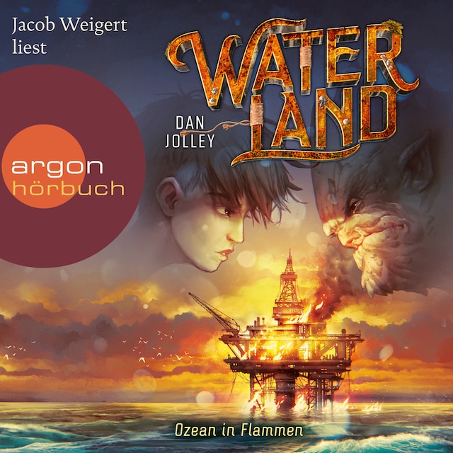 Portada de libro para Waterland - Ozean in Flammen - Waterland, Band 3 (Ungekürzt)