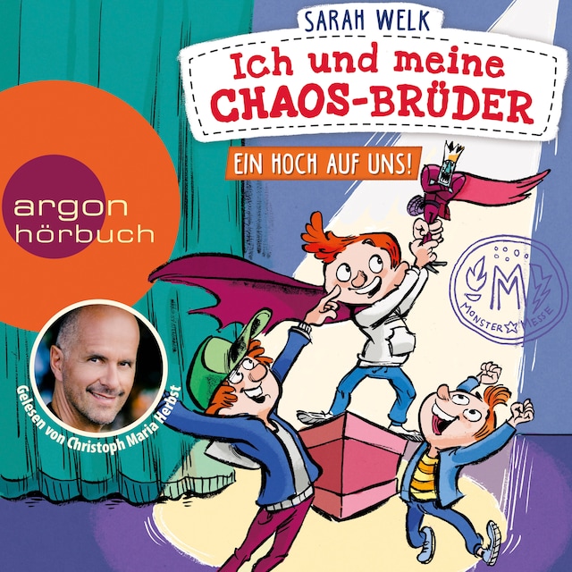 Book cover for Ein Hoch auf uns! - Ich und meine Chaos-Brüder, Band 5 (Ungekürzte Lesung)