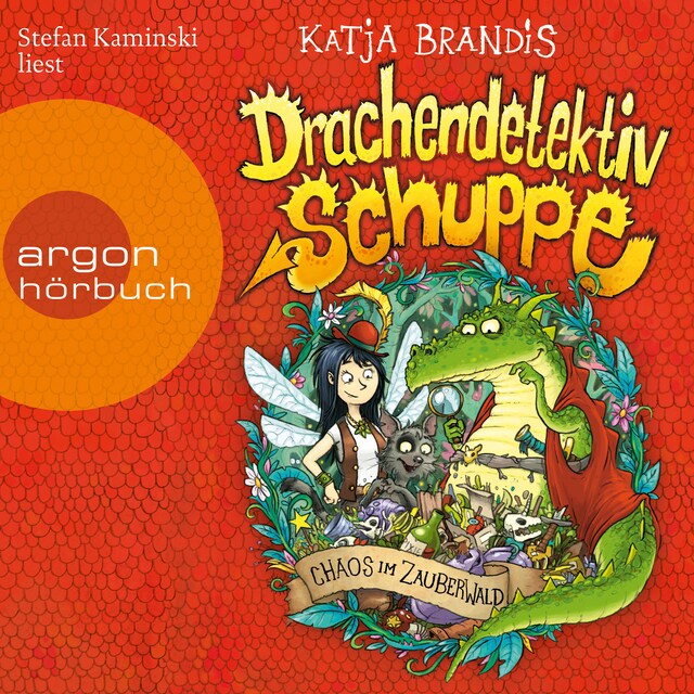 Book cover for Chaos im Zauberwald - Drachendetektiv Schuppe, Band 1 (Ungekürzte Lesung)