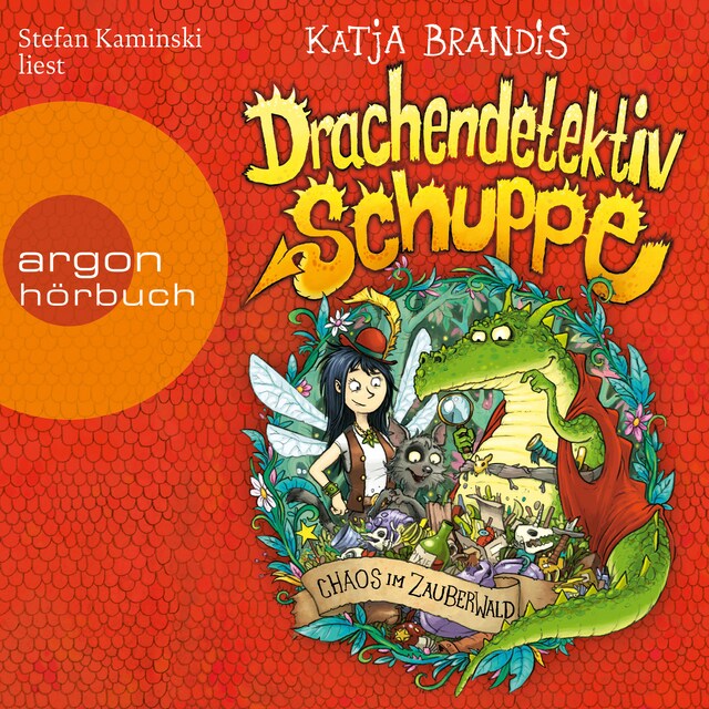 Copertina del libro per Chaos im Zauberwald - Drachendetektiv Schuppe, Band 1 (Ungekürzte Lesung)