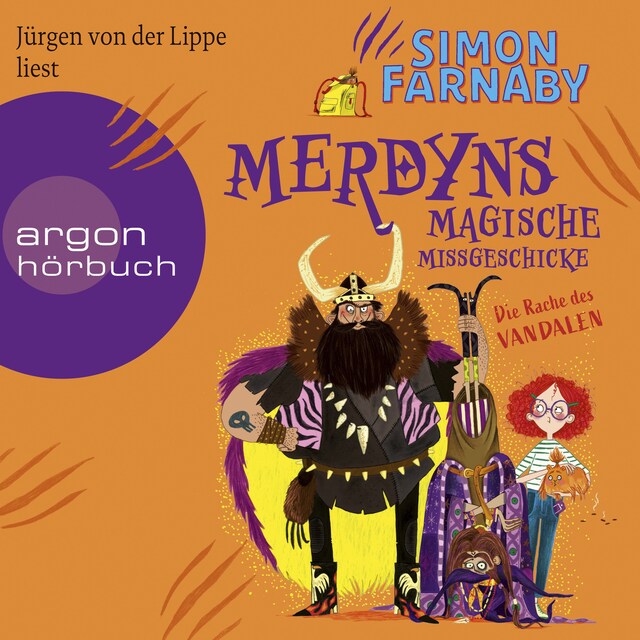 Copertina del libro per Merdyns magische Missgeschicke - Die Rache des Vandalen - Merdyn, Band 2 (Ungekürzte Lesung)