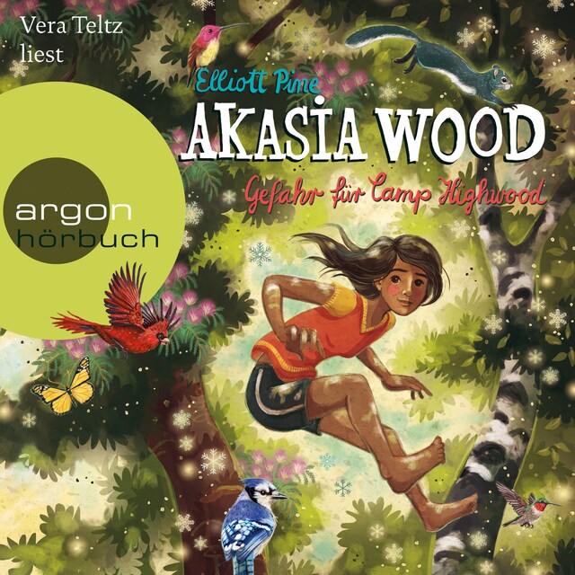 Book cover for Gefahr für Camp Highwood - Akasia Wood, Band 2 (Ungekürzte Lesung)