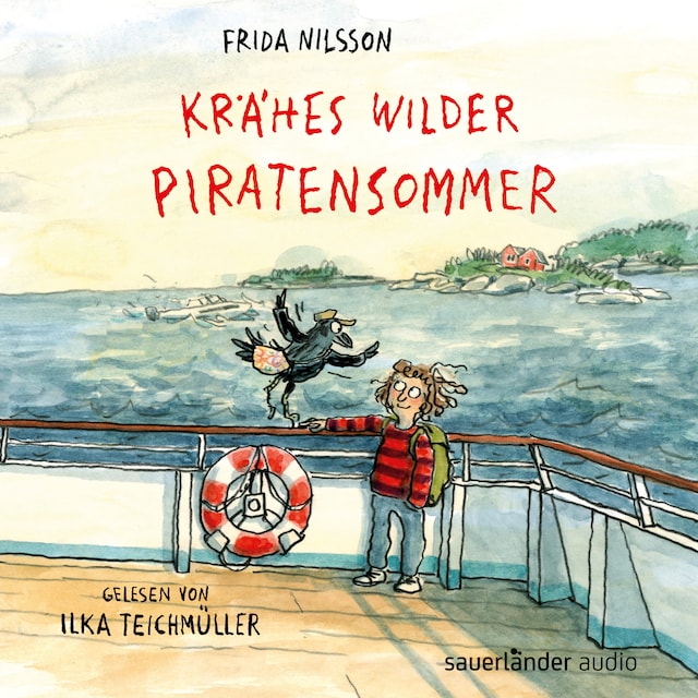 Bogomslag for Krähes wilder Piratensommer (Ungekürzte Lesung)