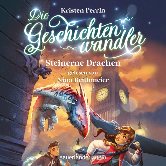 Portada de libro para Steinerne Drachen - Die Geschichtenwandler, Band 2 (Ungekürzte Lesung)