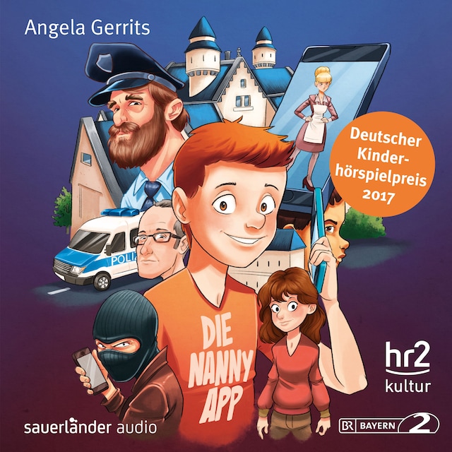 Book cover for Die Nanny-App (Hörspiel)