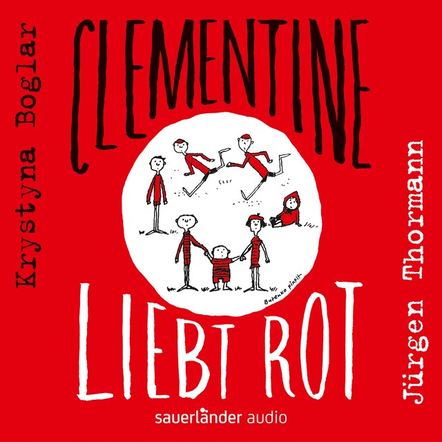 Couverture de livre pour Clementine liebt Rot (Ungekürzte Lesung mit Musik)